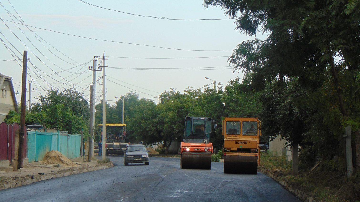 В Одесской области ремонтируют дорогу для габаритного транспорта в обход Измаила «фото»