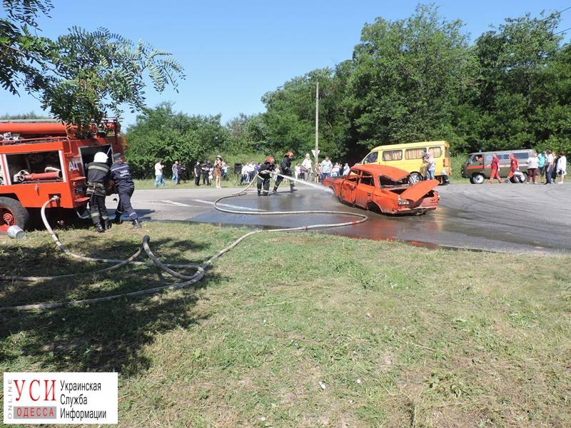 В Одесской области прошли учения по оказанию экстренной медицинской помощи после ДТП (фото) «фото»