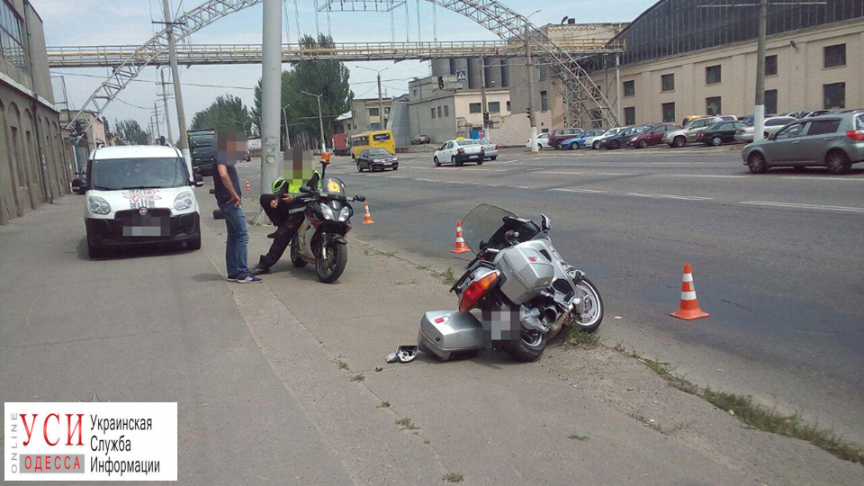 Днем в Одессе произошло два ДТП с участием мотоциклистов (фото) «фото»