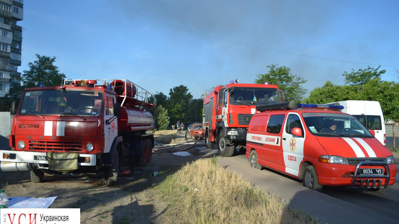 Пожары в Суворовском районе: горела электроподстанция и здание на заводе (фото, видео) «фото»