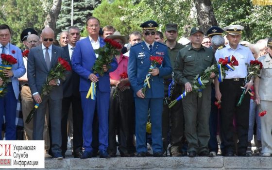 День скорби: в Одессе почтили память погибших во Второй мировой войне (фото) «фото»