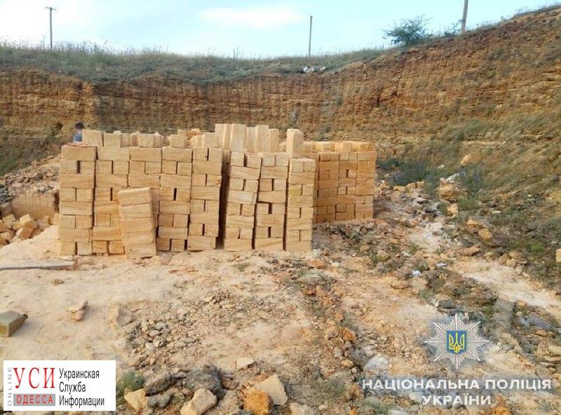 Полиция обнаружила нелегальную добычу ракушняка в Раздельнянском районе (фото) «фото»