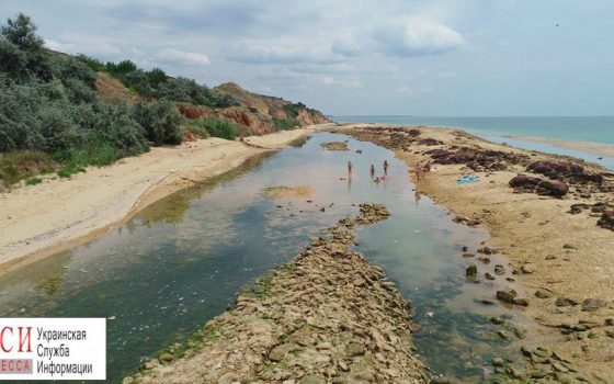 В районе Южного произошёл оползень: морское дно поднялось, а люди чудом не пострадали (фото) «фото»