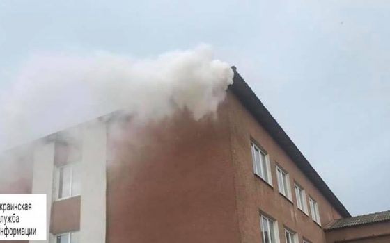 В Одесской области из-за удара молнии загорелась школа (фото) «фото»