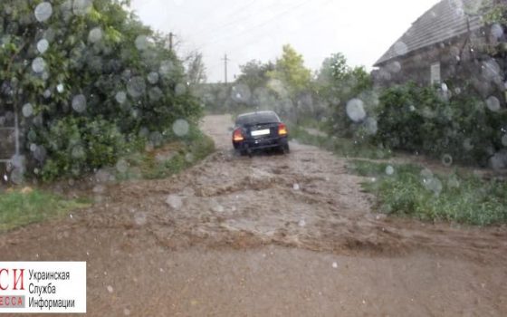 Ливень второй раз за месяц затопил Татарбунары (фото) «фото»
