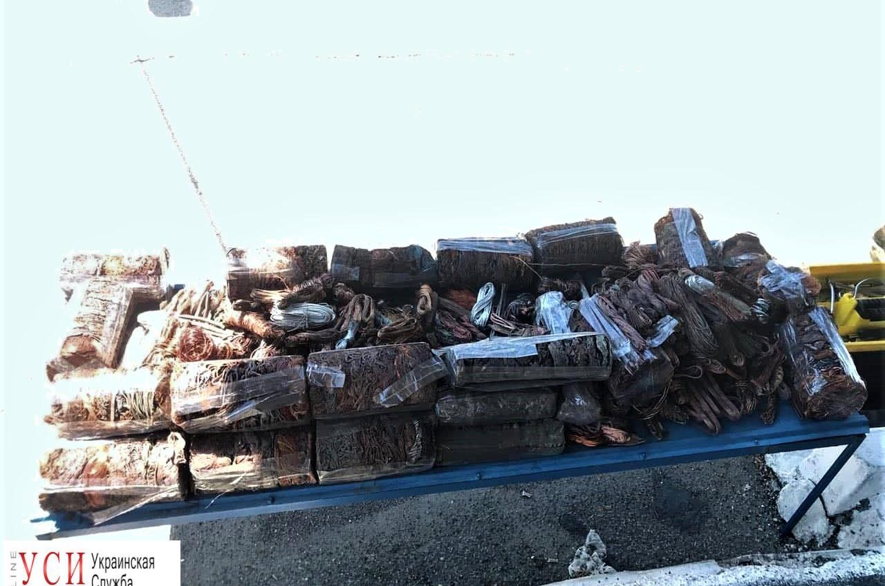 В Одессу контрабандой везли 300 кг меди (фото) usionline.com В Одессу контрабандой везли 300 кг меди (фото) «фото»