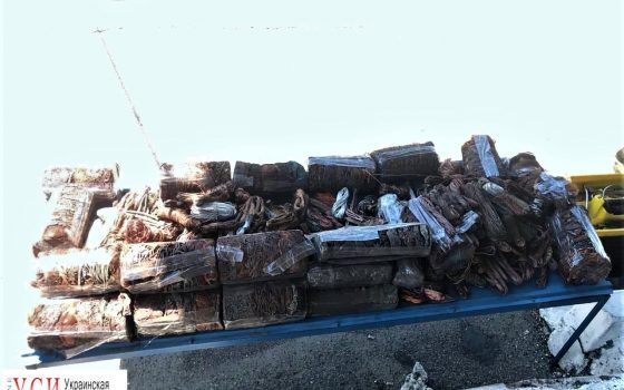 В Одессу контрабандой везли 300 кг меди (фото) usionline.com В Одессу контрабандой везли 300 кг меди (фото) «фото»