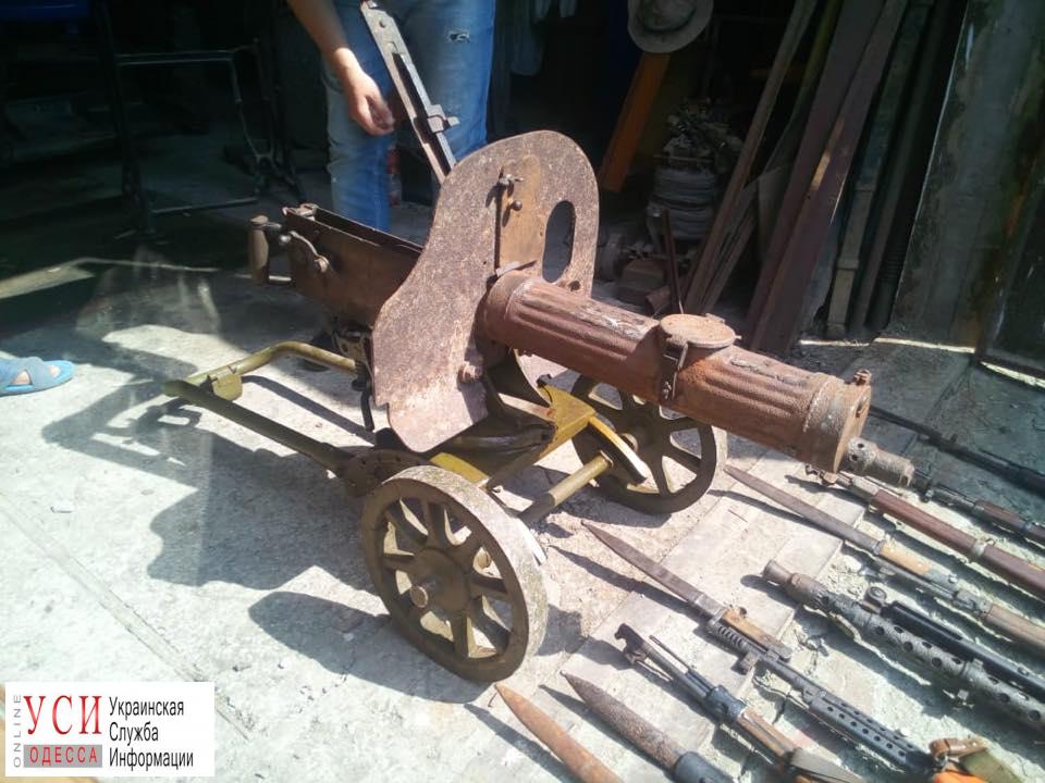 Эхо войны: в Одессе у “черного археолога” нашли пулеметы, “Штурмгевер” и снайперскую винтовку (фото) «фото»