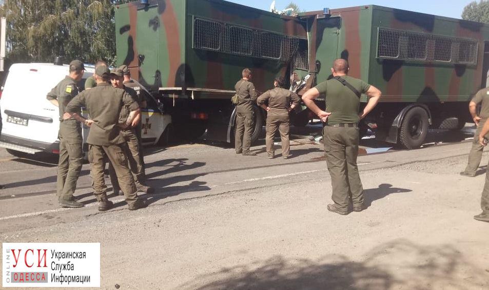 По дороге в Киев “КРАЗы” одесских нацгвардейцев попали в ДТП (фото) «фото»