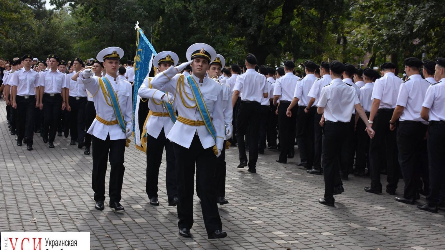 Морское пополнение: в Одессе состоялось посвящение в курсанты (фото) «фото»