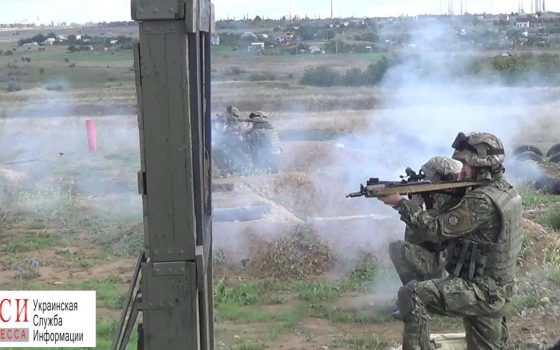 Одесские “штормовцы” отработали стрельбу из РПГ перед выездом на Донбасс (фото) «фото»