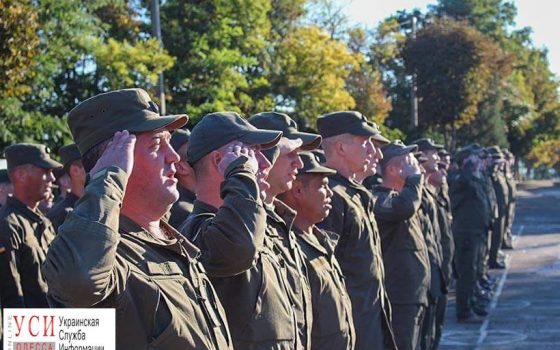В Одессу прибыли военные резервисты, многие из которых прошли через АТО (фото) «фото»
