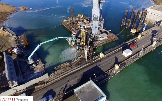 Строительство моста через Сухой лиман подорожало вдвое «фото»