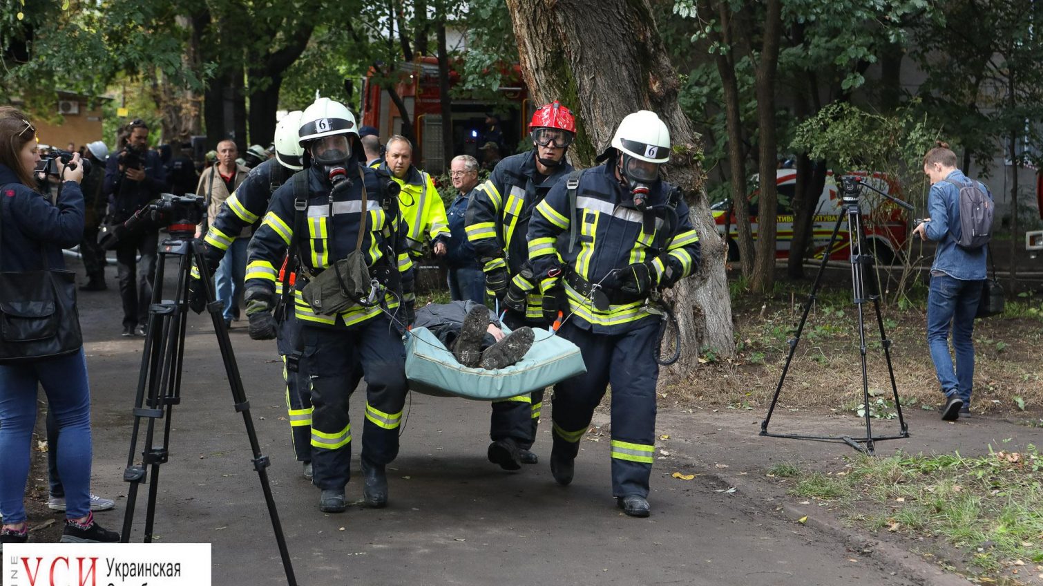 В Одессе спасатели отрабатывали действия при взрыве жилого дома (фоторепортаж) «фото»