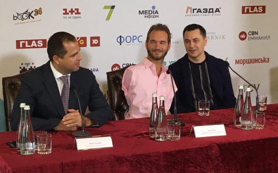 Ник Вуйчич: Я приехал в Одессу, чтобы бороться с буллингом «фото»