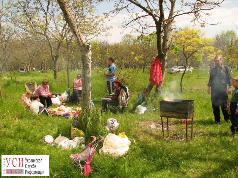 В Одессе более 200 человек оштрафовали за пикники в парках, выгул собак и езду в зеленых зонах «фото»