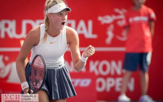 Одесская теннисистка Даяна Ястремская, выиграла свой первый турнир WTA «фото»