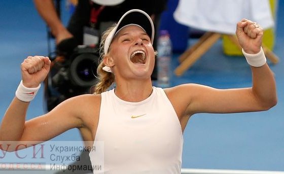 Одесская теннисистка Даяна Ястремская обыграла россиянку и вышла в полуфинал WTA «фото»