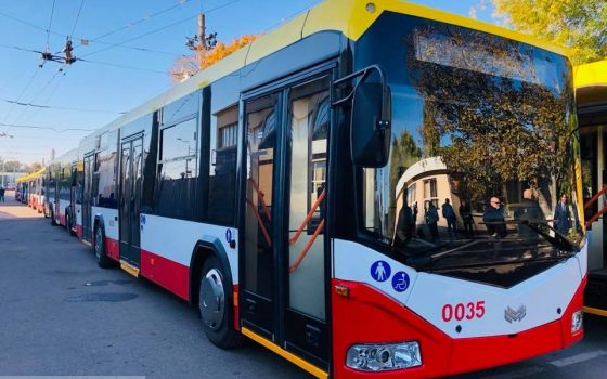 Одесса получила 47 новых троллейбусов, купленных за деньги ЕБРР «фото»