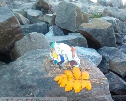 В Крыжановке разбили установленную несколько дней назад витражную скульптуру кота (фото) «фото»