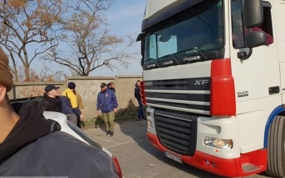 Фуру с овцами везут на убой из Черноморска в Тульчин: за ними следуют одесские зоозащитники (фото) «фото»