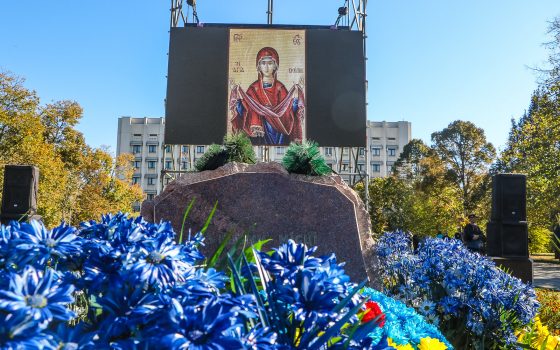 День защитника Отечества, Покрова и Украинская автокефалия: в Одессе прошла торжественная церемония возложения цветов (фоторепортаж) «фото»