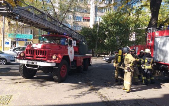 В одесском институте медицинской реабилитации горел подвал (фото) «фото»