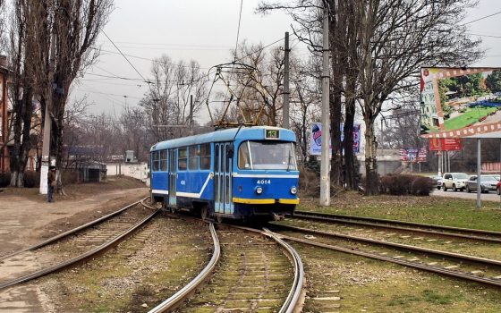 В Одессе парень попал под трамвай, выпрыгнув из маршрутки «фото»