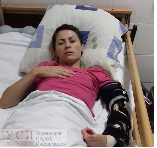 Одесские волонтеры собирают средства на лечение пострадавшей в ДТП девушки (фото) «фото»