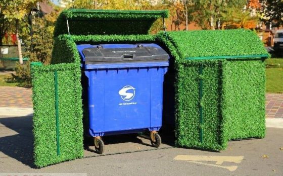 “Горзелентрест” предложил маскировать мусорные контейнеры в парках и скверах Одессы, идея понравилась не всем (фото) «фото»