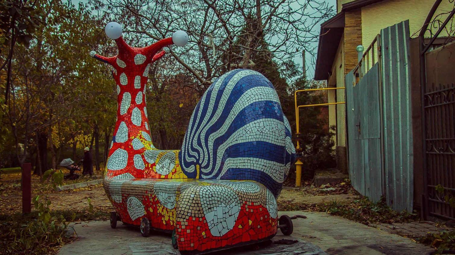 В Одессе появится скамейка-светильник в виде гигантской улитки (фото) «фото»