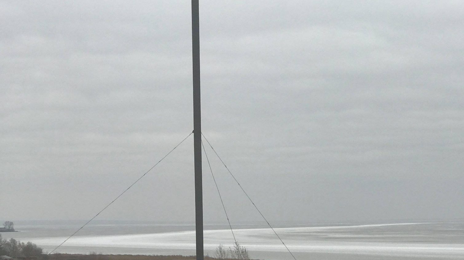 Днестровский лиман покрылся слоем льда (фото) «фото»