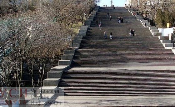 Потемкинскую лестницу не захотели делать единым памятником с подпорными стенами «фото»