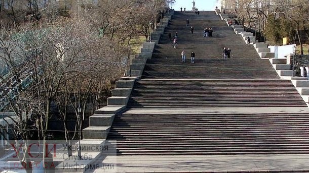 Потемкинскую лестницу не захотели делать единым памятником с подпорными стенами «фото»