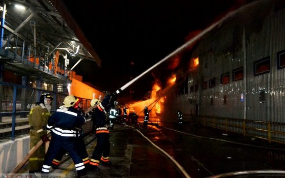 Сгоревший цех в Южном хотели закрыть 2 месяца назад за нарушения «фото»