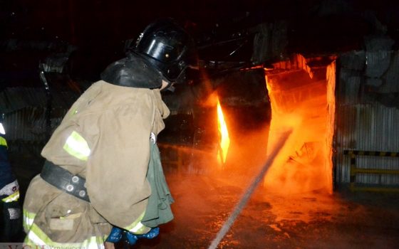 Из-за пожара в Южном был зафиксирован выброс вредных веществ, – ГСЧС «фото»