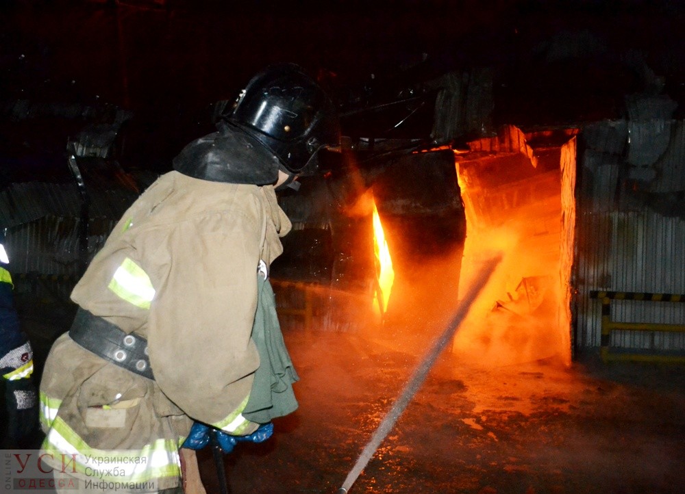 Из-за пожара в Южном был зафиксирован выброс вредных веществ, – ГСЧС «фото»