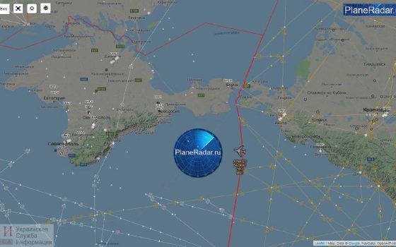 Американский самолет разведки облетел Черное море и Керченский пролив после захвата кораблей ВМСУ «фото»