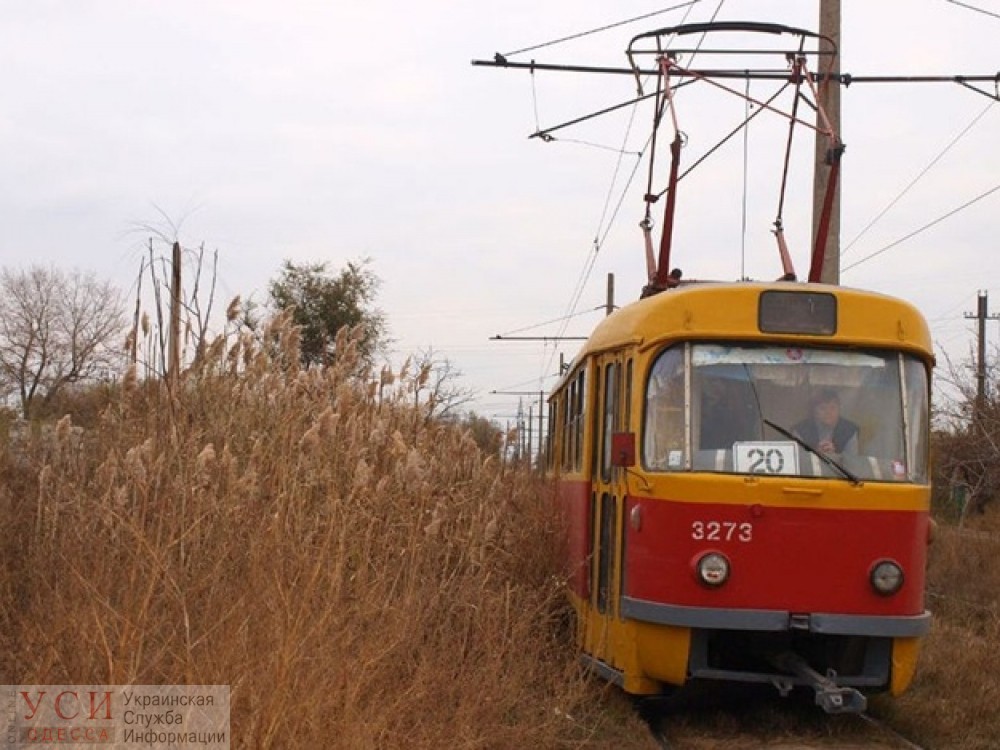 В Одессе из-за непогоды остановились трамвайный и троллейбусный маршруты «фото»