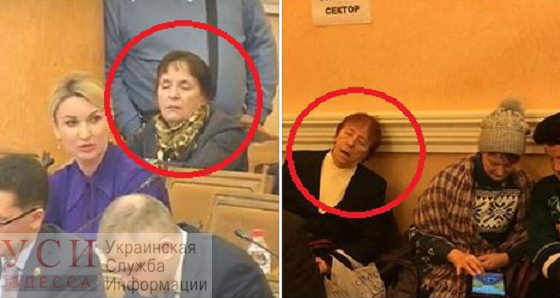 На сессии городского совета ходит пенсионерка, чтобы поспать (фото) usionline.com На сессии городского совета ходит пенсионерка, чтобы поспать (фото) «фото»