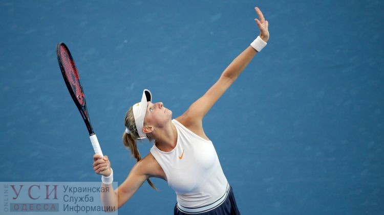 Юная одесская теннисистка уверенно обыграла 27-ю ракетку мира из Германии «фото»