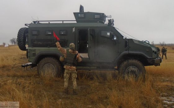 Морпехи под Болградом обкатали новые бронемашины и провели полевые стрельбы (фото) «фото»