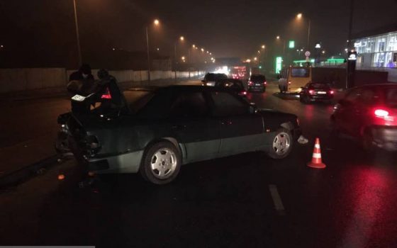 Из-за гололеда в Одессе за один вечер произошло 30 ДТП (фото) «фото»