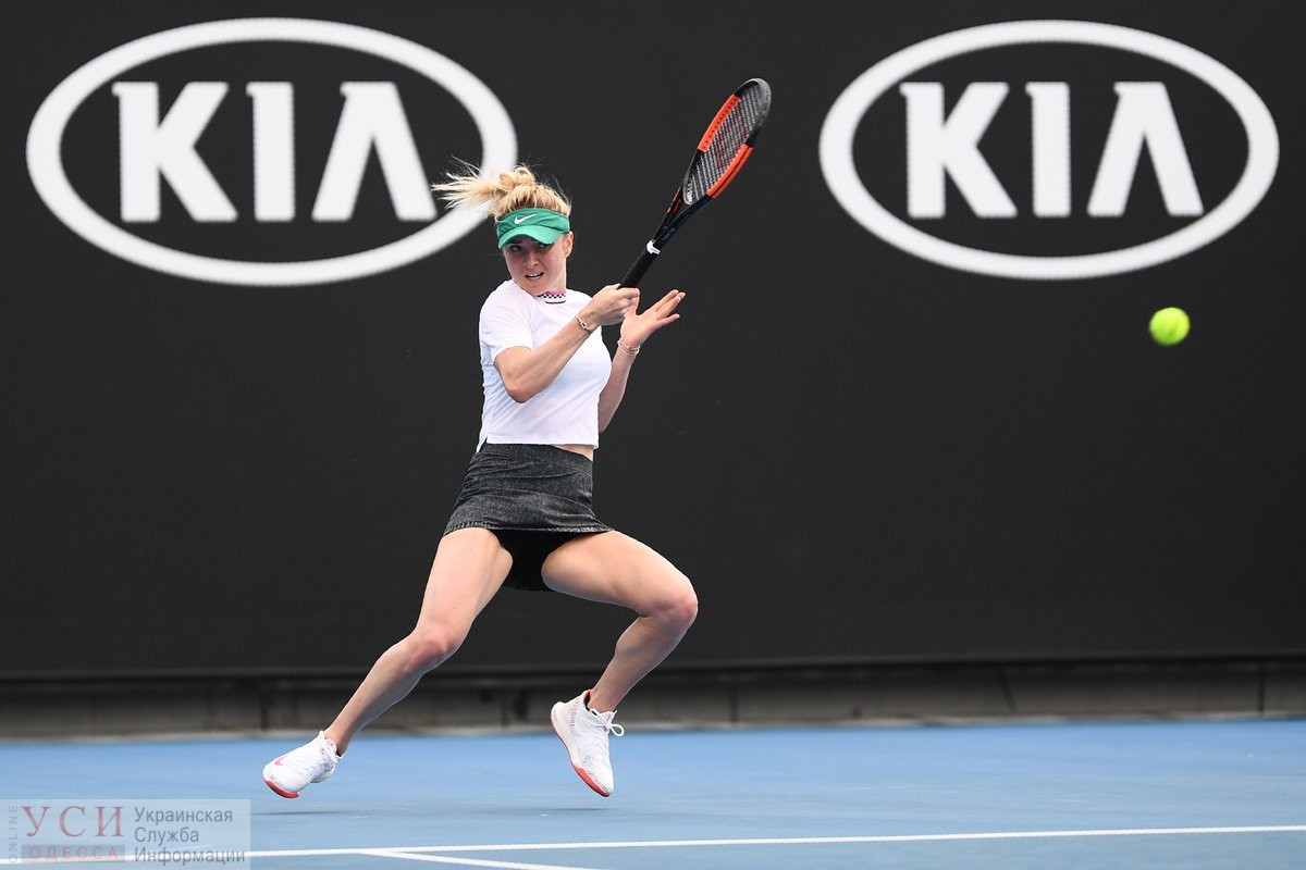 Одесская теннисистка Свитолина стартовала с победы на “Australian Open” «фото»