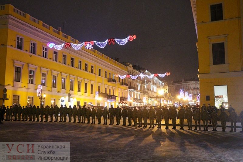 Одесские активисты и военные курсанты отпраздновали годовщину объединения УНР и ЗУНР (фоторепортаж) «фото»