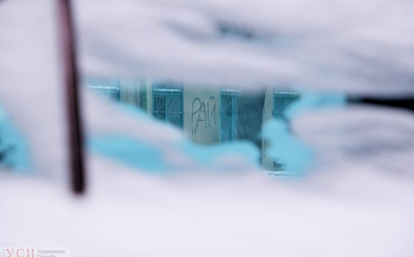 Снежная сказка: в Одессе установилась снежная погода (фоторепортаж) «фото»