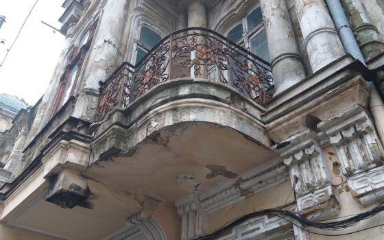 Количество аварийных балконов в Одессе перевалило за полторы тысячи (карта) «фото»