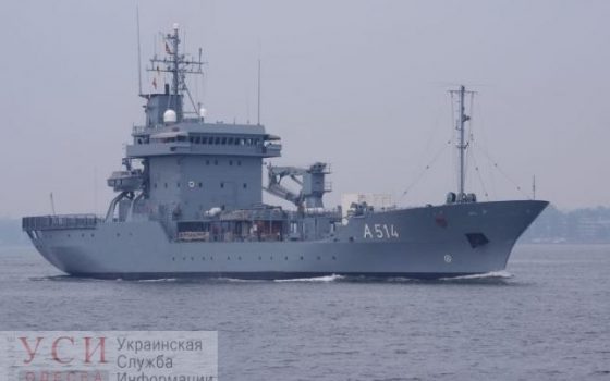 В Черное море зашел флагман Постоянной противоминной группы НАТО «фото»
