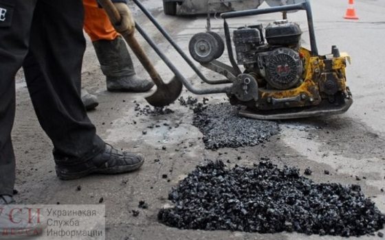 В Одессе ямы на дорогах начнут ремонтировать с марта «фото»