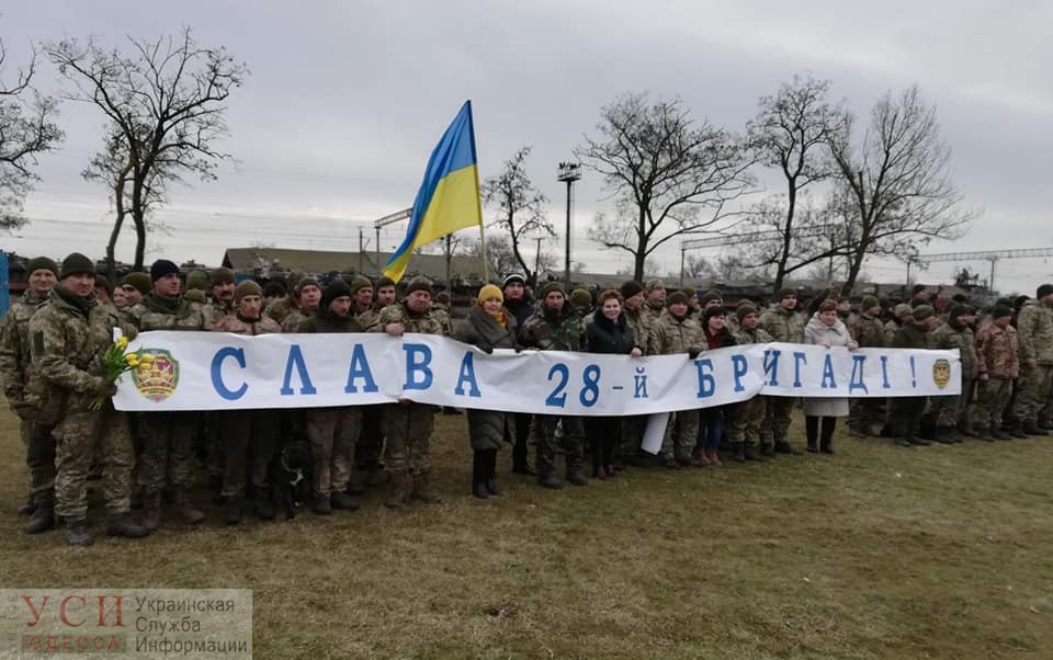 28-я мехбригада вернулась в Одесскую область с фронта (фото) «фото»
